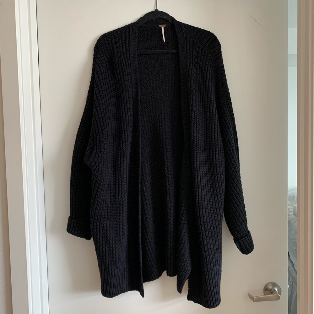 Free People Long Cardigan
